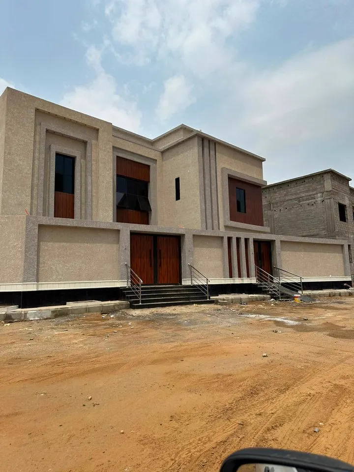 واجهة فيلا سكنية منفّذة في بيش بمنطقة جازان